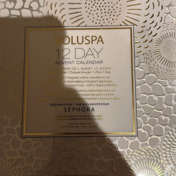 Voluspa | Other | New Voluspa Candle 2 Day Advent Calendar | Poshmark